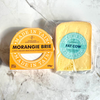 Double Delight Duo Offer!  Fat Cow & Morangie Brie 500g of cheese deal!!