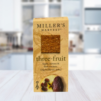Miller Harvest Three-Fruit Crackers
