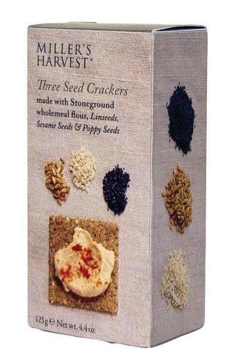 Miller Harvest Three-Seed Crackers