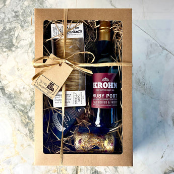 Father's Day Port & Cheese Gift Gift Box