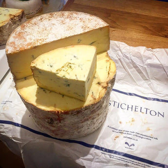 Stichelton unpasteurised British Blue Cheese