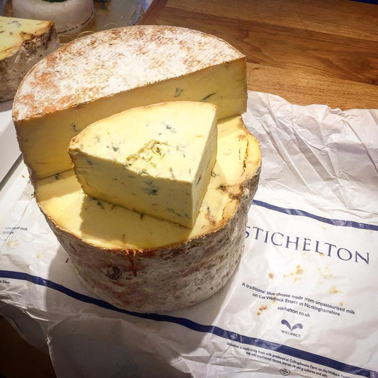 Stichelton unpasteurised British Blue Cheese