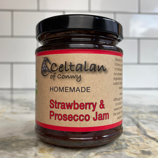 Celtalan of Conwy Strawberry and Prosecco Jam