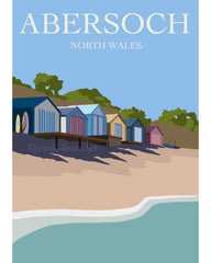 Abersoch Art Print by Elysia Gilman – A4 Signed Print from a North Wales Artist
