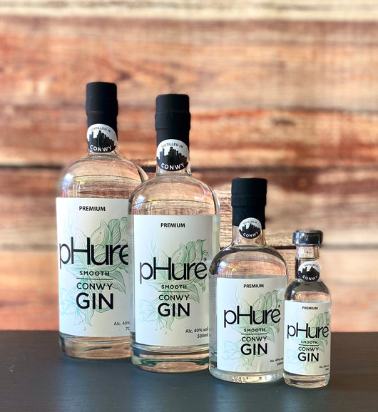 pHure Gin Smooth Conwy Gin Welsh Gin by pHure Liquors