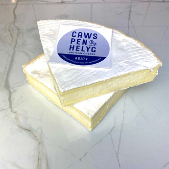 Caws Pen Helyg Abaty Organic Raw Welsh Cheese