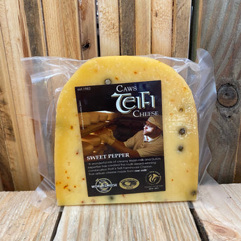 Teifi Sweet Pepper Welsh Cheese